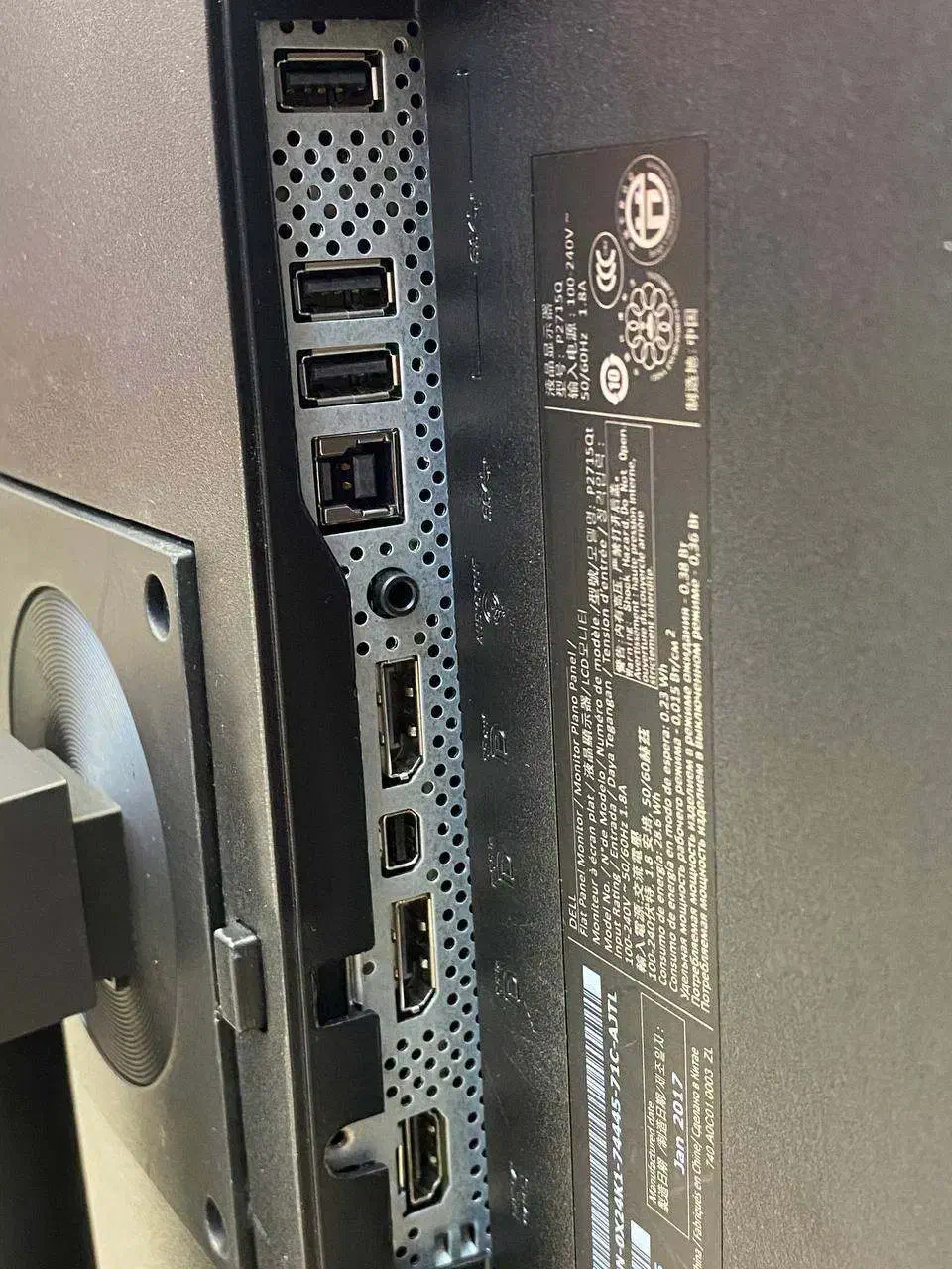 مانیتور DELL 4K اینچ 27 P2715Q|قطعات و لوازم جانبی رایانه|مشهد, ارشاد|دیوار