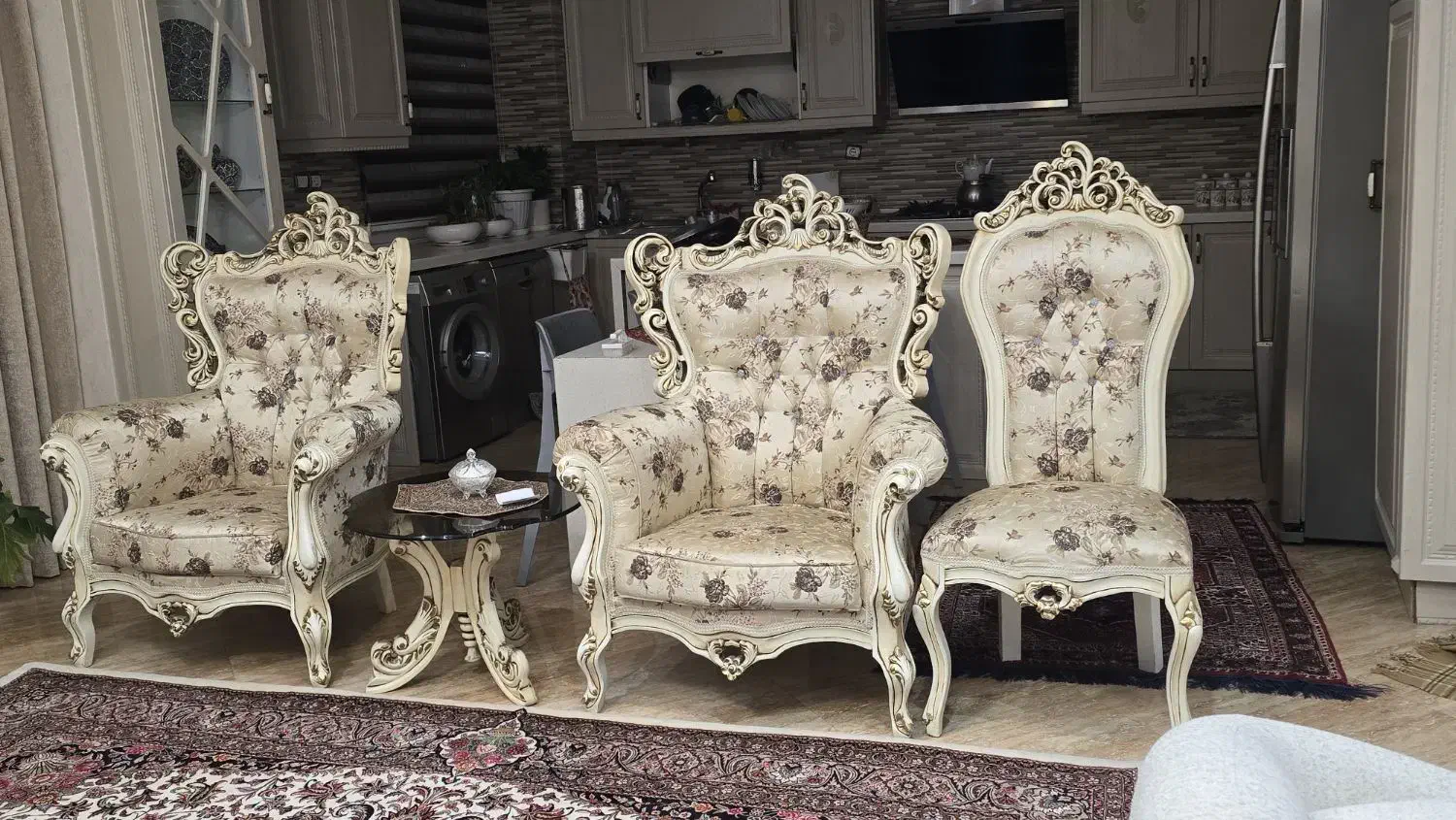 مبل سلطنتی|مبلمان خانگی و میز عسلی|کرج, فاز ۴ مهرشهر|دیوار