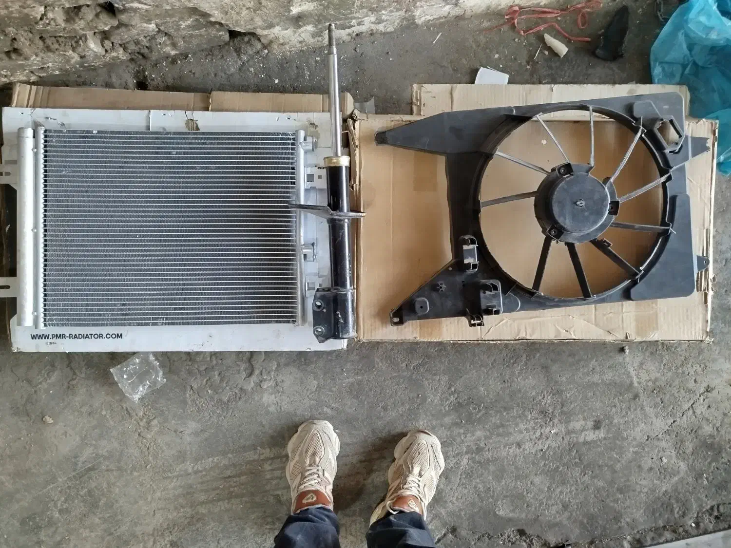 رادیات کولر، کمک فنر طرف راننده جلو، دیاق فن L90|قطعات یدکی و لوازم جانبی|کرمانشاه, |دیوار