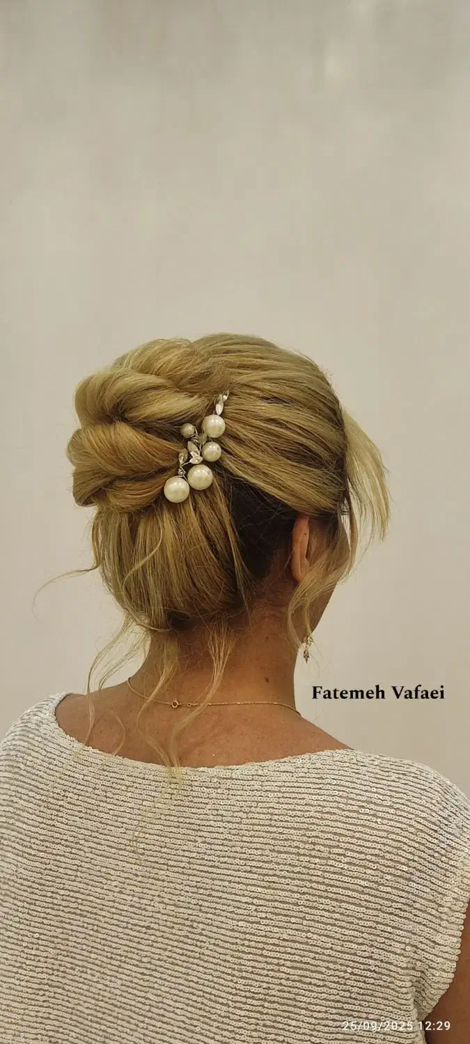 شنیون و استایل مو|خدمات آرایشگری و زیبایی|اصفهان, پوریای ولی|دیوار