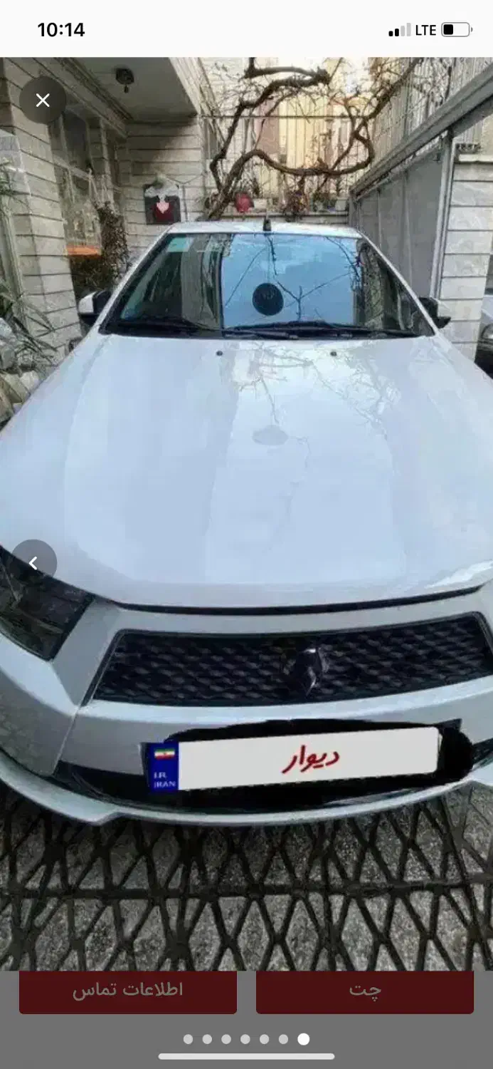 دنا معمولی تیپ دو|خودرو سواری و وانت|تهران, فدک|دیوار