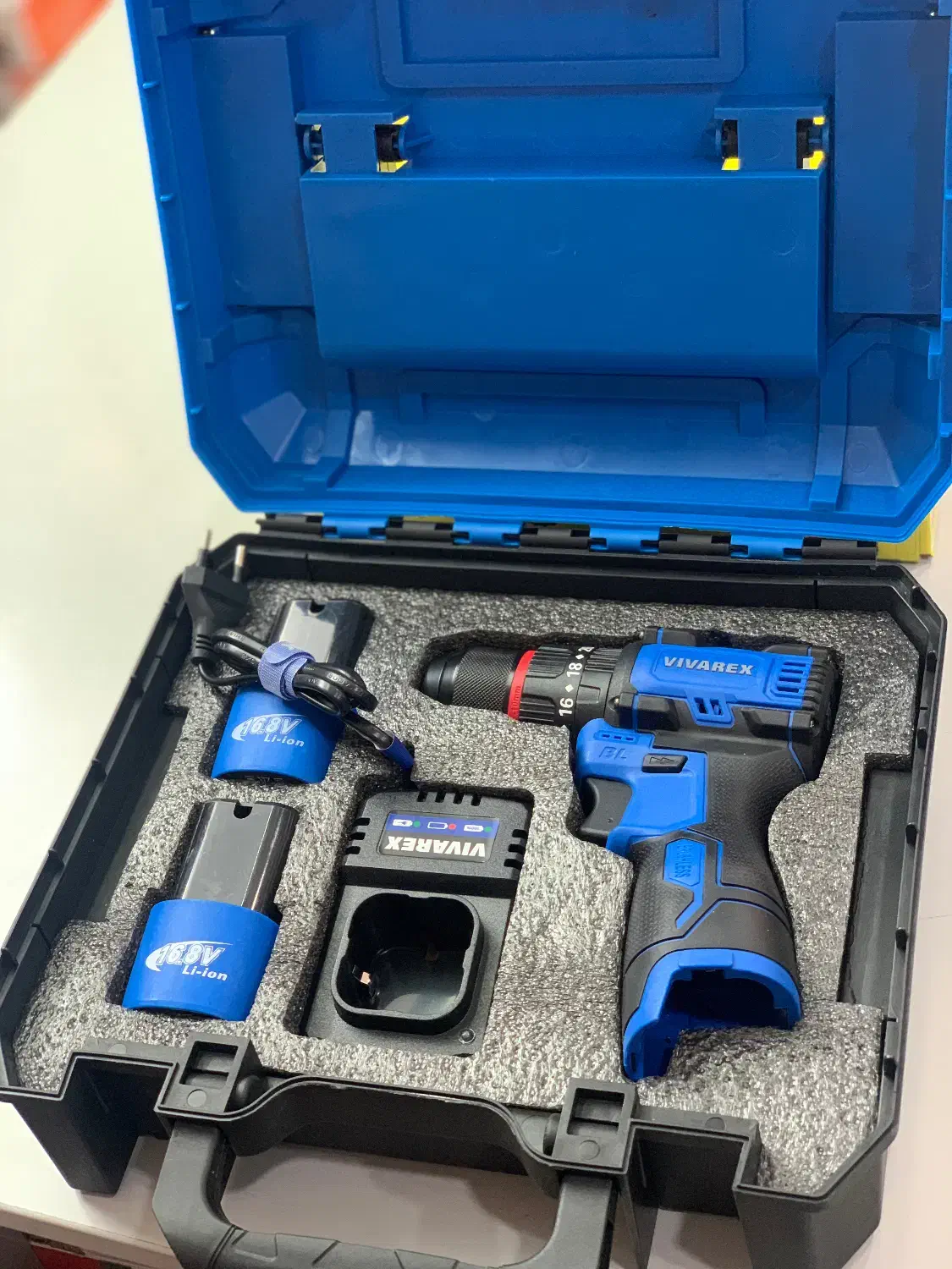 دریل شارژی ۱۶ ولت براشلس ویوارکس|ابزارآلات|تهران, بهجت‌آباد|دیوار