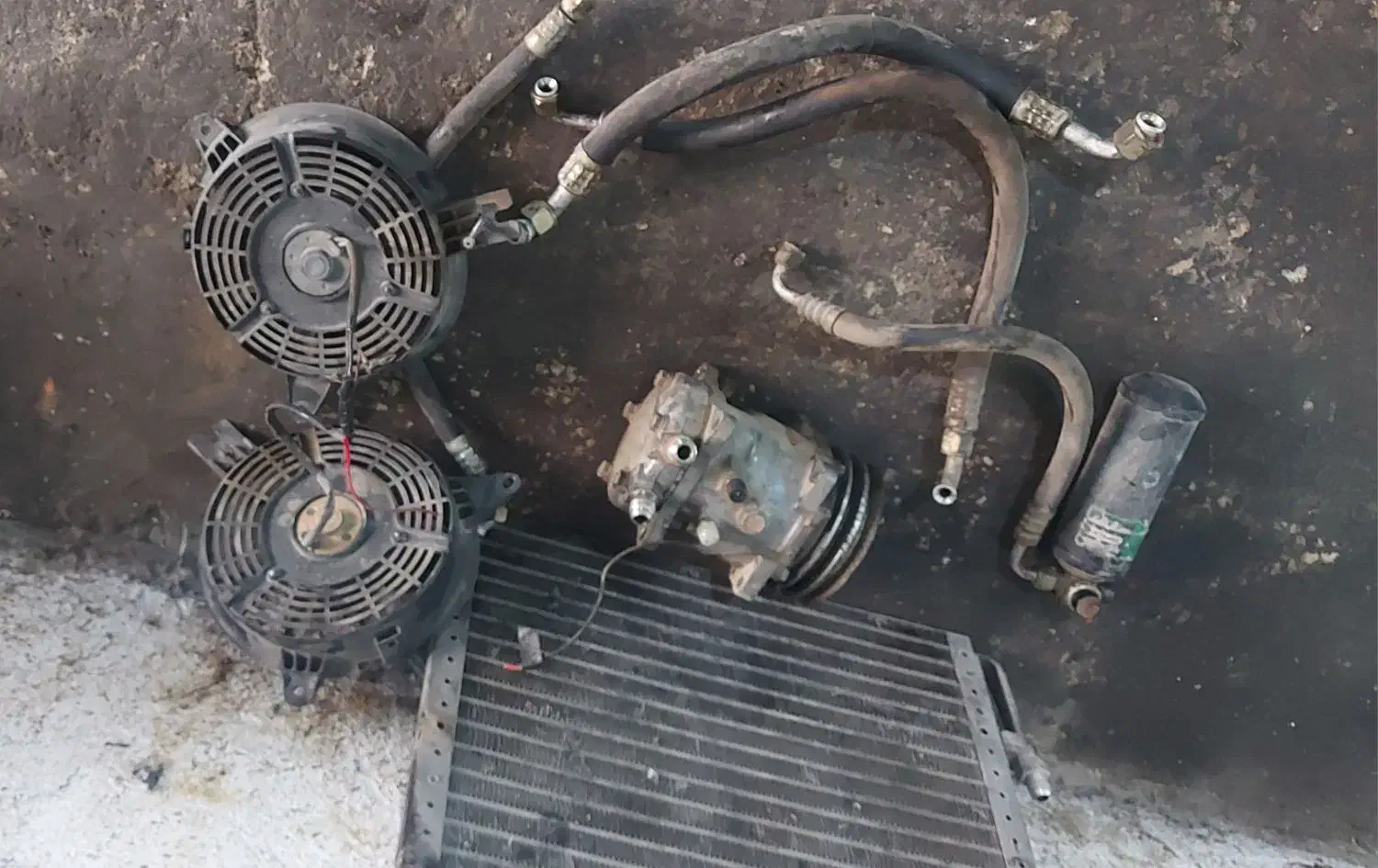 کمپرسور‌کولر‌ورادیات‌پک‌کامل|قطعات یدکی و لوازم جانبی|اصفهان, باغ زیار|دیوار