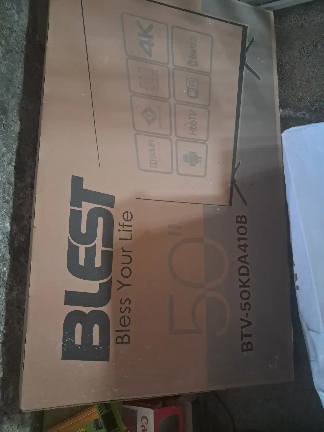 تلویزیون 50 اینچ blest|تلویزیون و پروژکتور|خوانسار, |دیوار