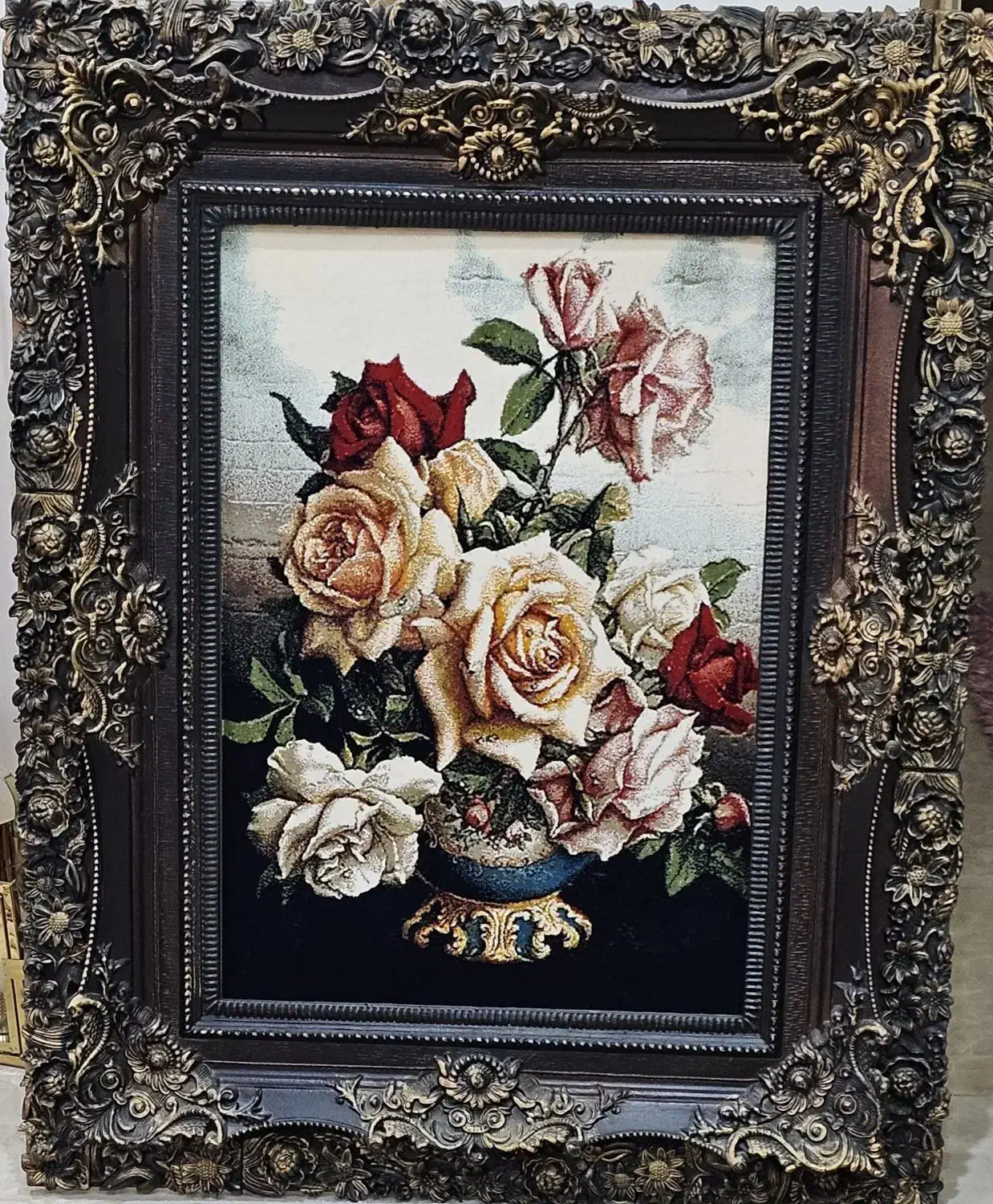 ۲عددتابلو فرش ماشینی|تابلو فرش|پاکدشت, پاکدشت (مامازند)|دیوار