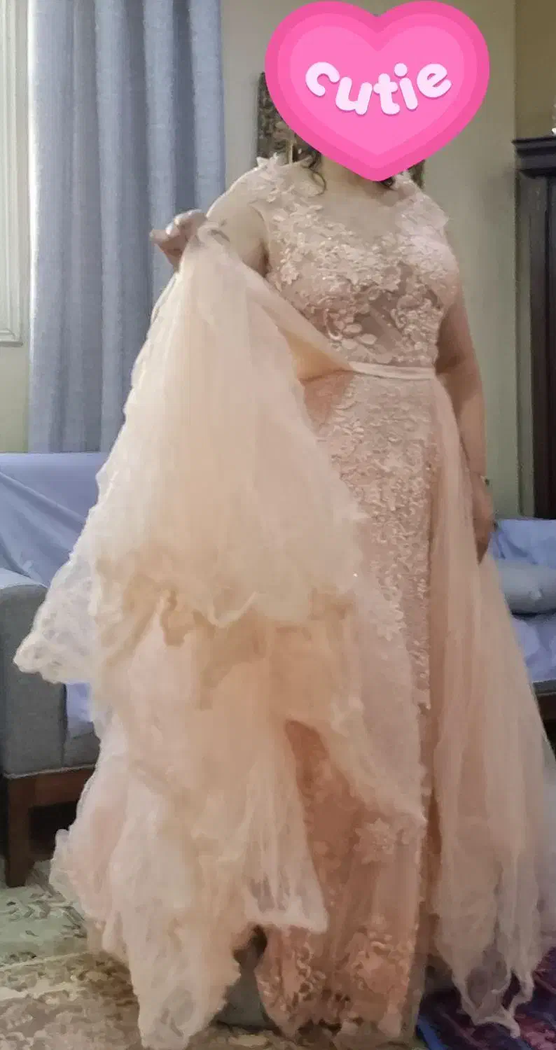 لباس نامزدی گلبهی شیک و...|لباس|مشهد, کوشش|دیوار