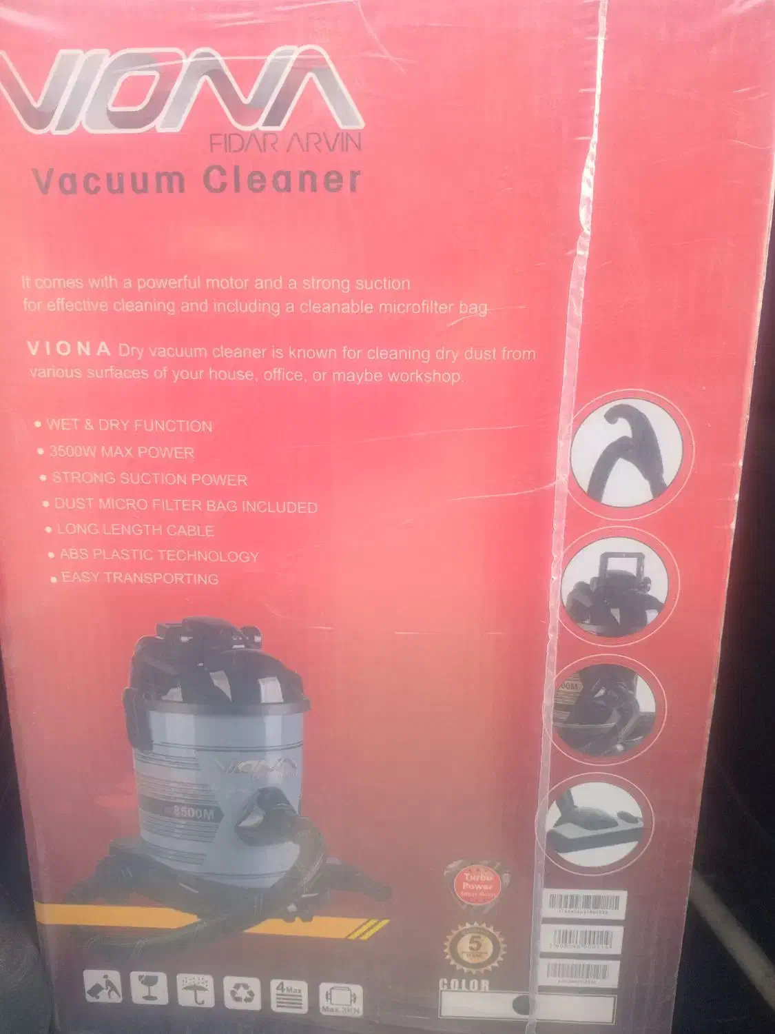 جاروبرقی سطلی آکبند|جاروبرقی، جارو شارژی، بخارشو|اردبیل, |دیوار