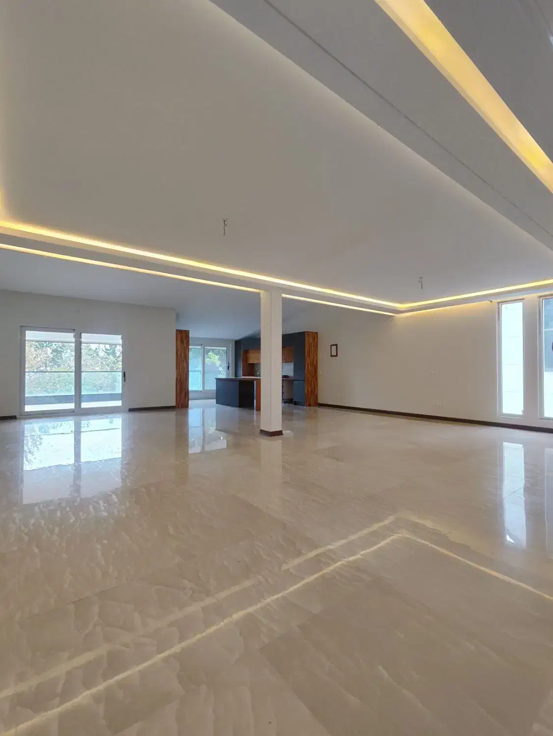 آپارتمان۱۵۵متری در سعادت‌آباد/نوساز/علامه/۲پارکینگ