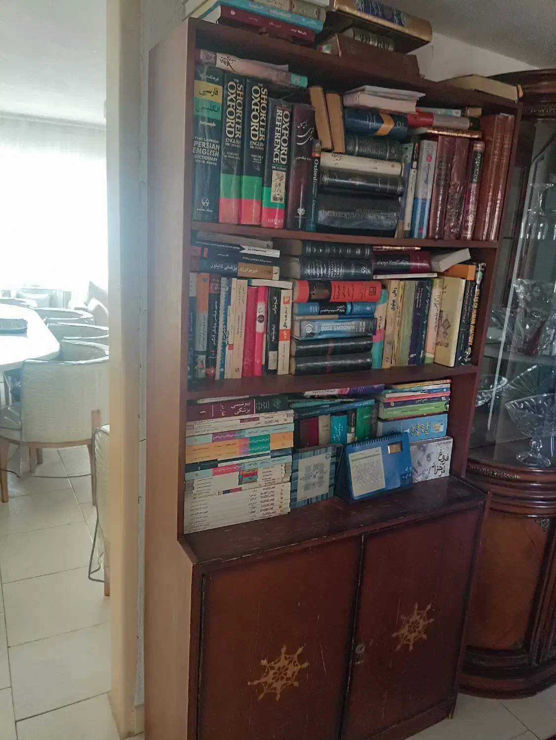 کتابخانه جا دار|کتابخانه، شلف، قفسه‌های دیواری|تهران, ازگل|دیوار