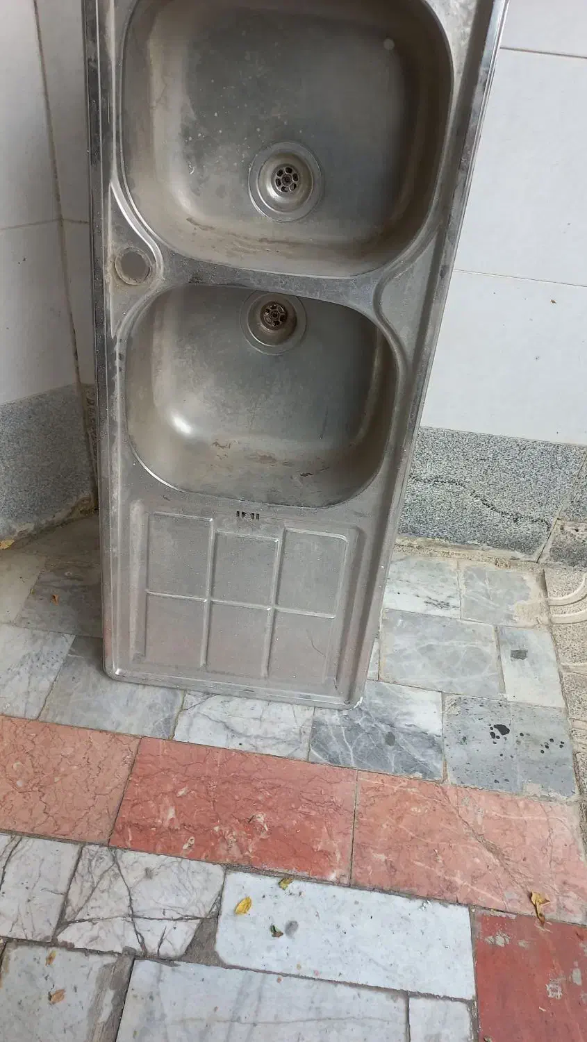 سینک ۲لگنه اخوان|لوازم سرویس بهداشتی|کرج, شهرک جهان‌نما|دیوار