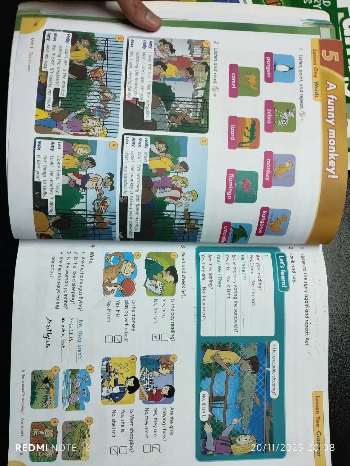 کتاب زبان|کتاب و مجله آموزشی|پرند, فاز ۲|دیوار