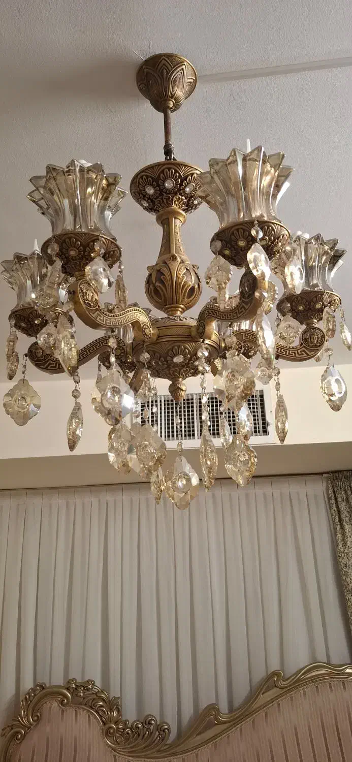 دو جفت لوستر پذیرایی|لوستر و چراغ آویز|پرند, فاز ۶|دیوار