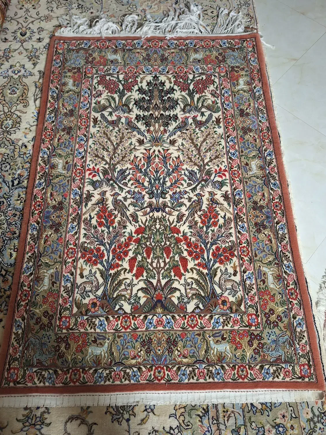 ذرنیم دستباف|فرش|اراک, |دیوار