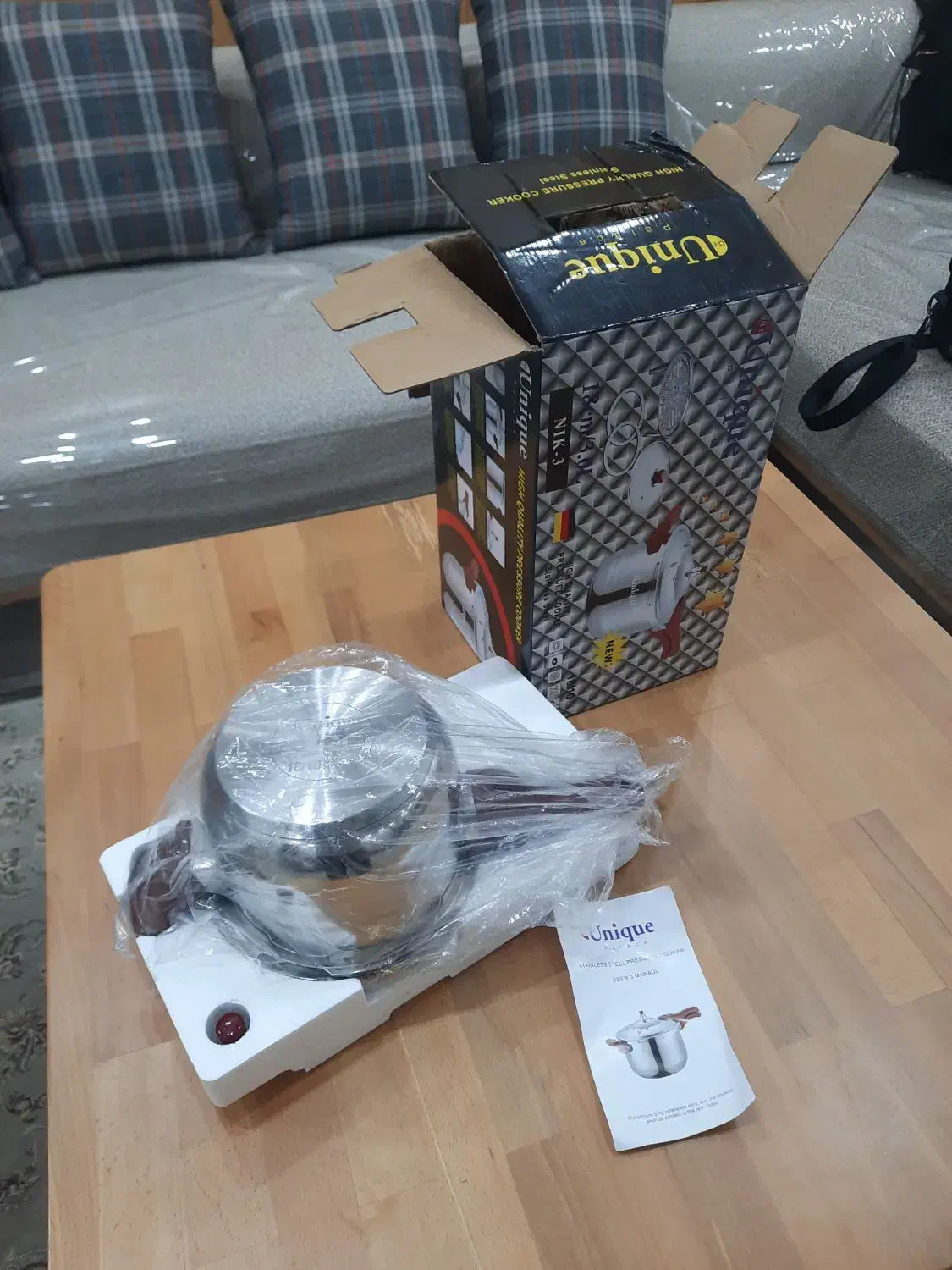 زودپز ۳ لیتری یونیک|ظروف پخت‌وپز|اصفهان, دشتستان|دیوار