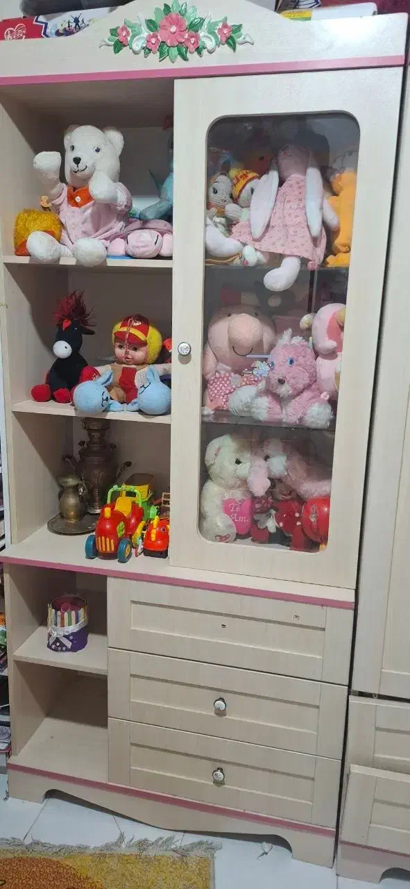 بوفه، کمد و کشو و تخت کودک. تخت نوجوان. میز تحریر|تخت و سرویس خواب|اسلامشهر, مظفریه|دیوار