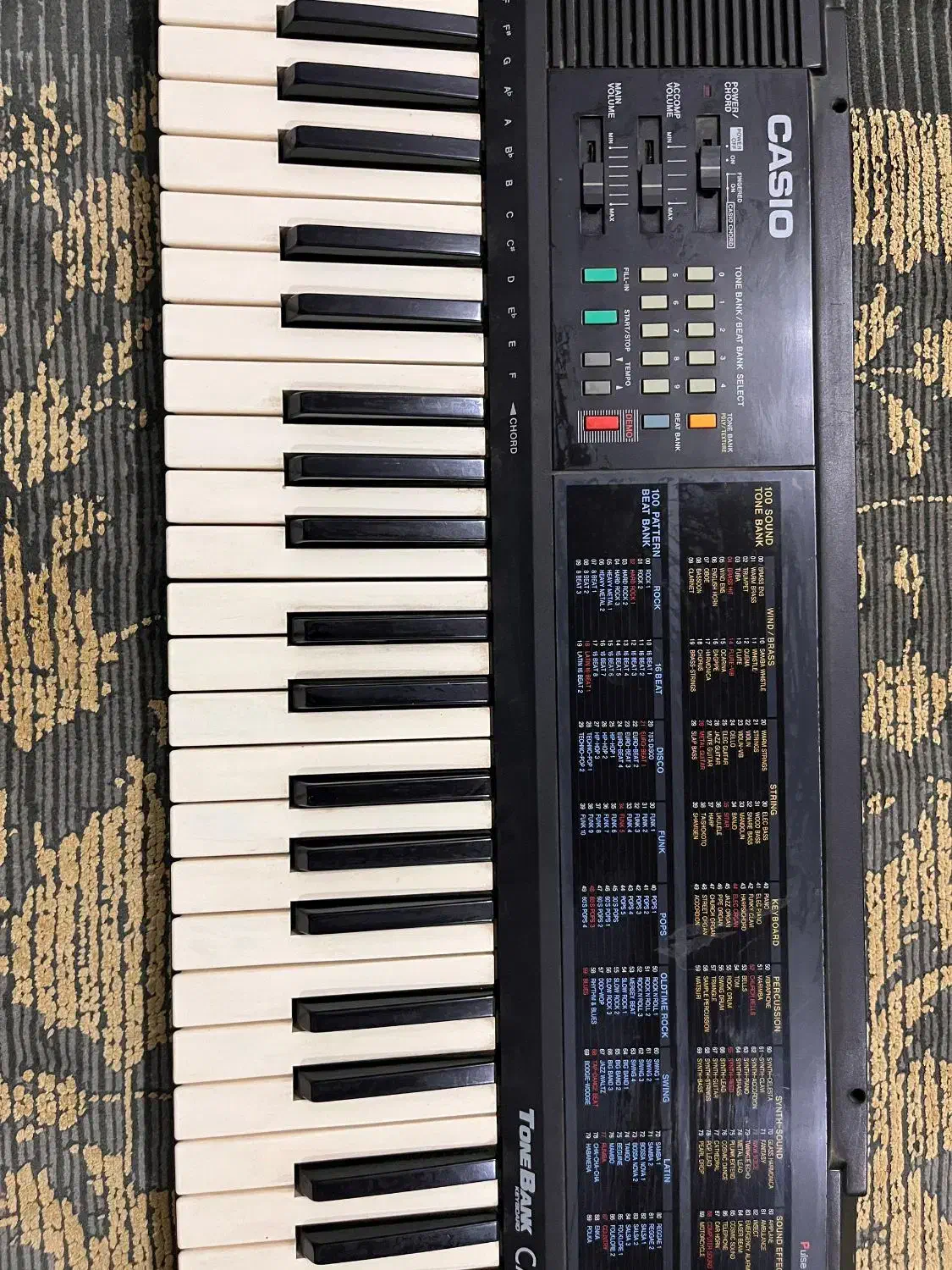 ارگ کاسیو|پیانو، کیبورد، آکاردئون|رشت, فرزانه|دیوار