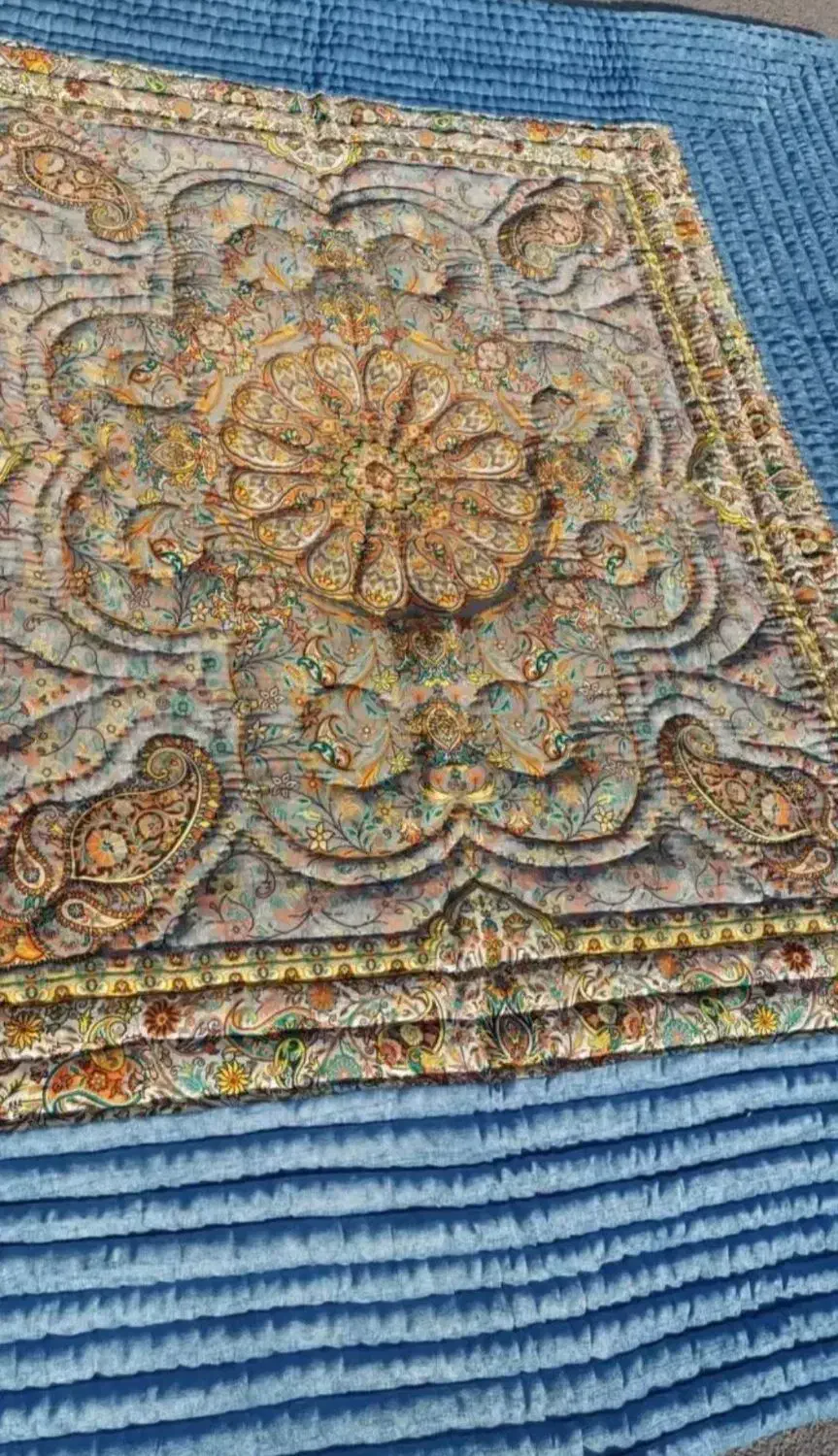 لحاف کرسی دوخت برجسته کامران ابعاد ۳.۵ در ۳.۵ فول|رختخواب، بالش، پتو|تهران, شهید رجایی|دیوار