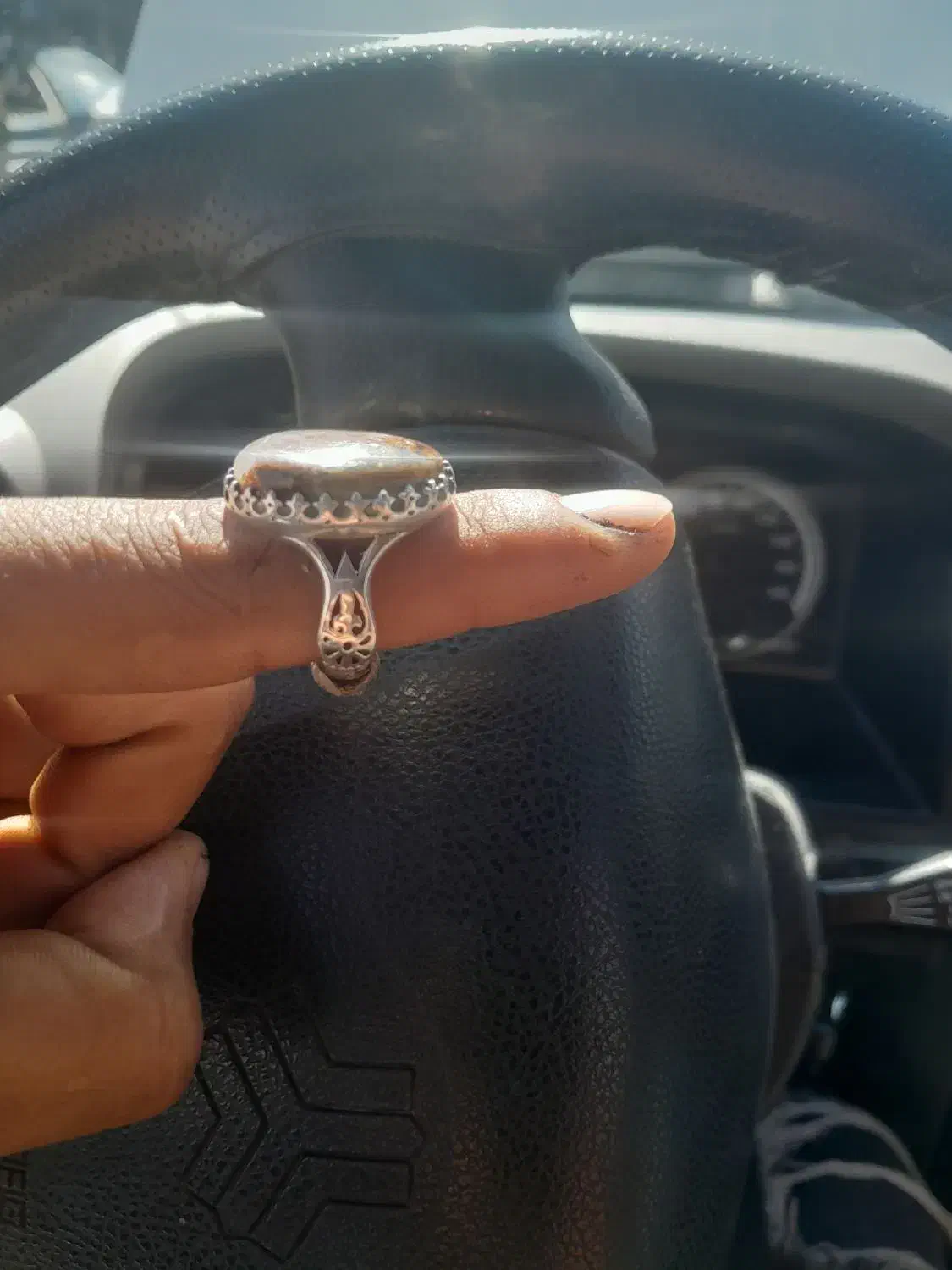 انگشتر شجر پاییزی|جواهرات|فیروزآباد (فارس), |دیوار