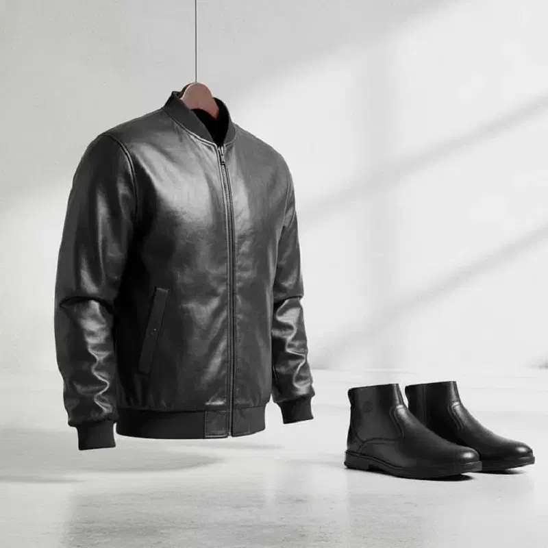 پکیج کاپشن Artim نیم بوت مردانه مشکی مدل Rad|لباس|رشت, منظریه|دیوار