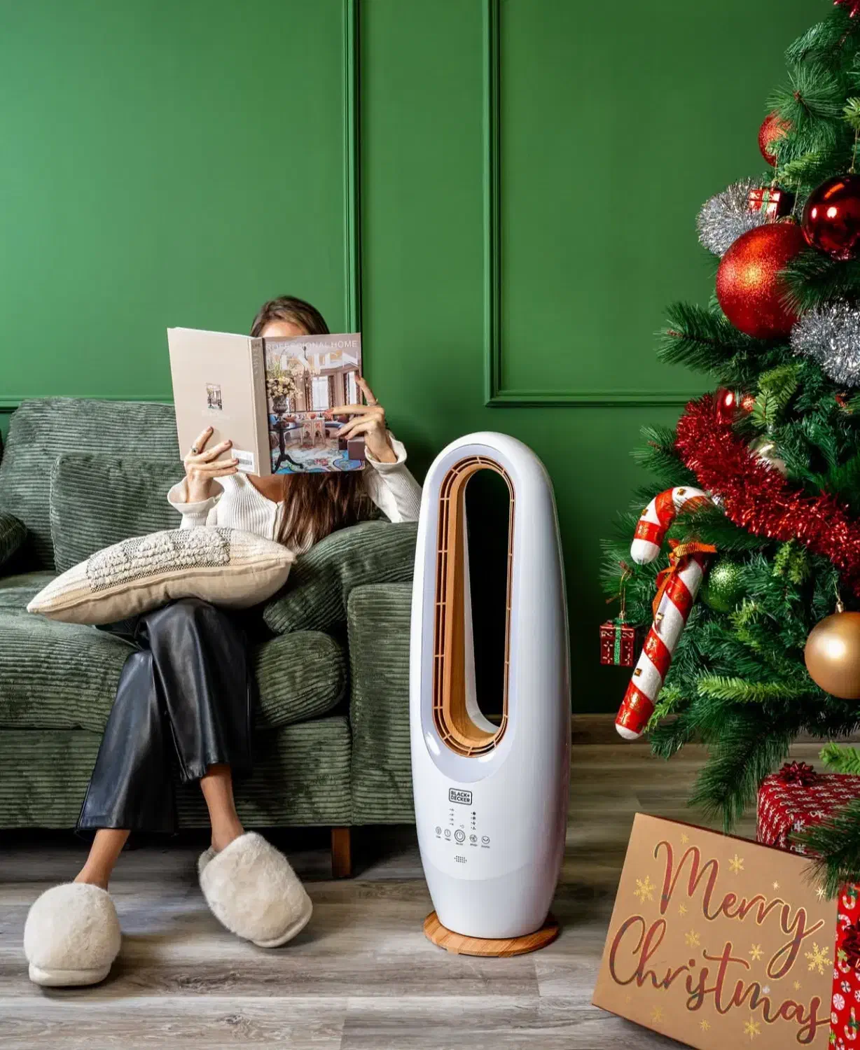 پنکه بدون پره black and decker|پنکه و تصفیه‌کنندهٔ هوا|بندر کنگان, |دیوار