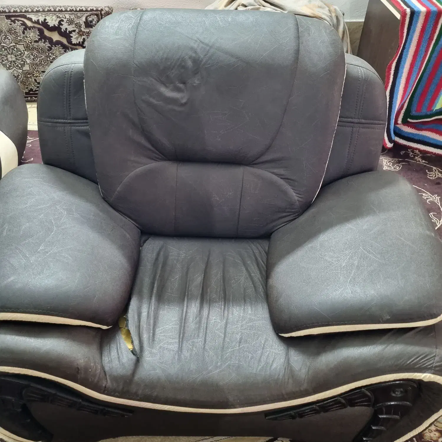 مبل ۷ نفره راحتی|مبلمان خانگی و میز عسلی|بابل, |دیوار