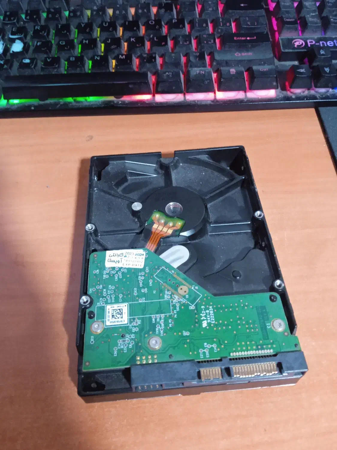 هارد HDD دو عدد ، یکی ۱ ترا بایت یکی ۵۰۰ گیگ|قطعات و لوازم جانبی رایانه|رشت, معلم|دیوار