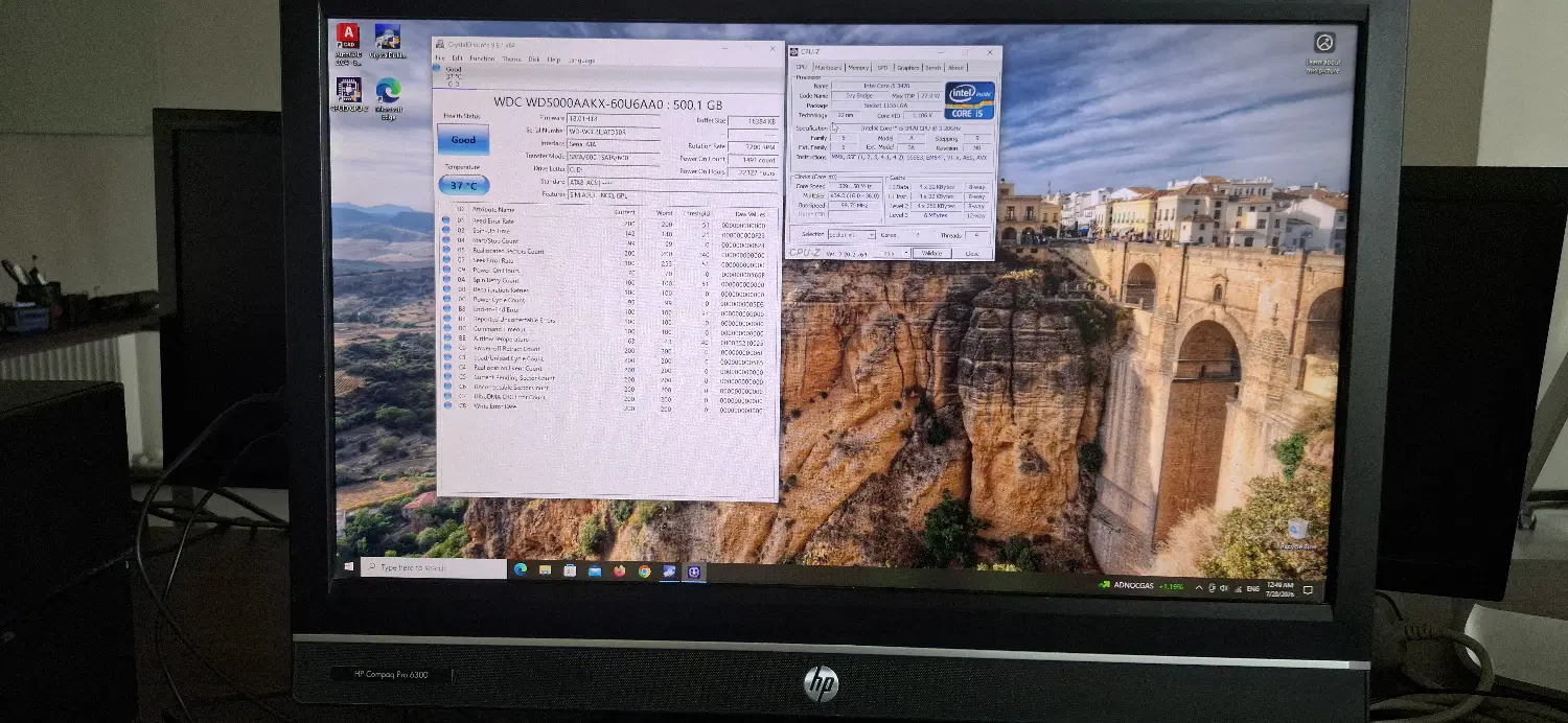 All in one HP 6300|رایانه رومیزی|تهران, سنائی|دیوار