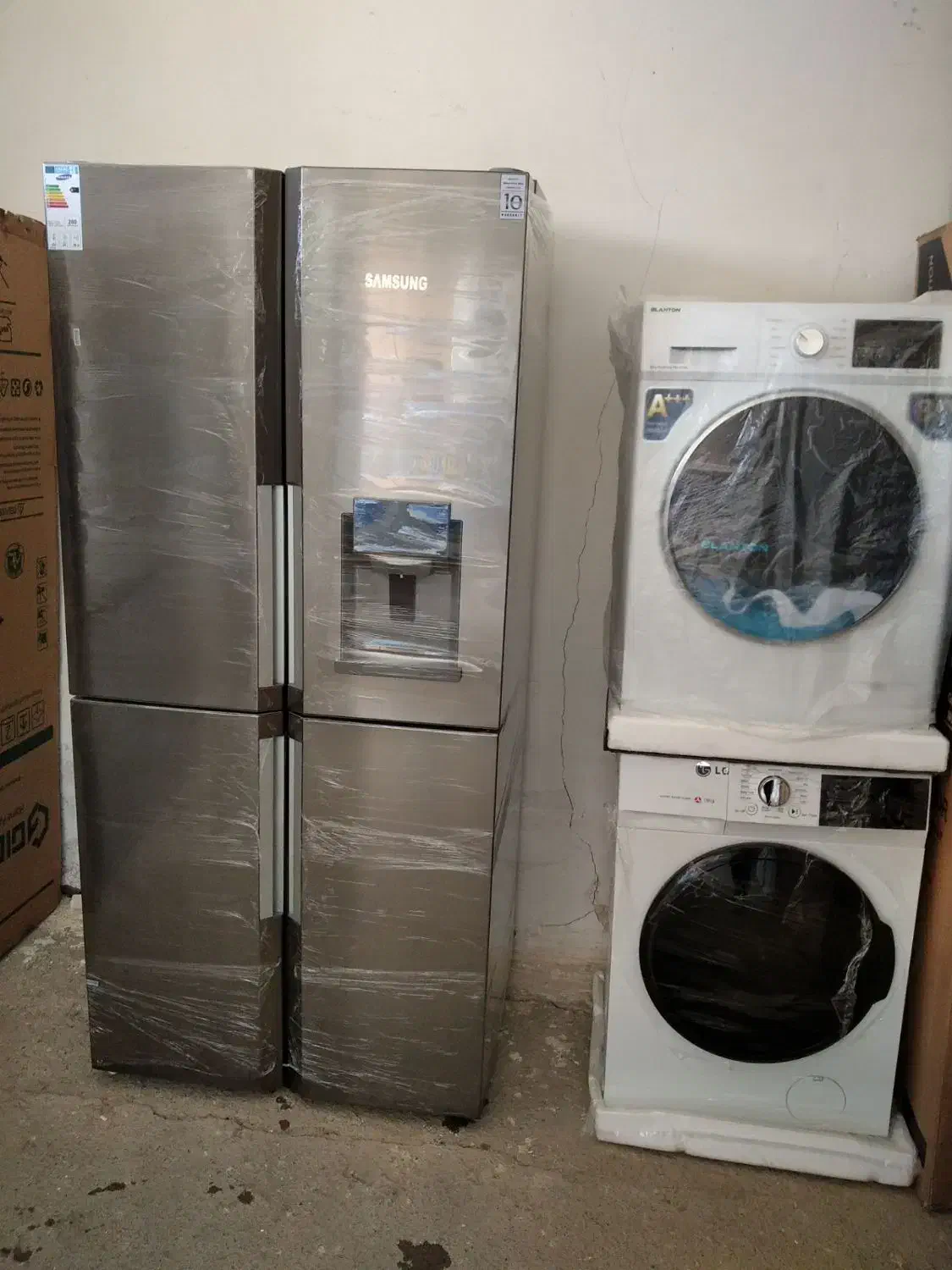 یخچال دوقلو کندی اصل بسیار تمیز باب جهاز|یخچال و فریزر|نهاوند, |دیوار