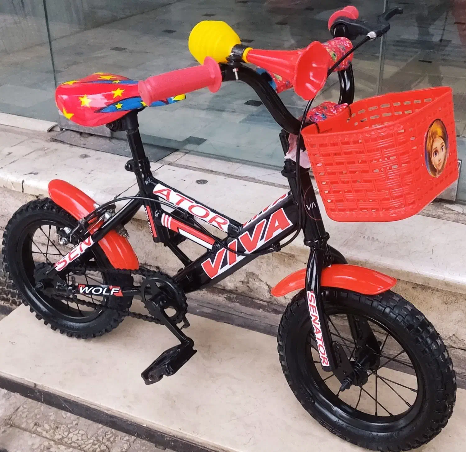 دوچرخه سایز 12 درحدنو تمیز|دوچرخه، اسکیت، اسکوتر|قم, شهرک مهدیه (مدرس)|دیوار