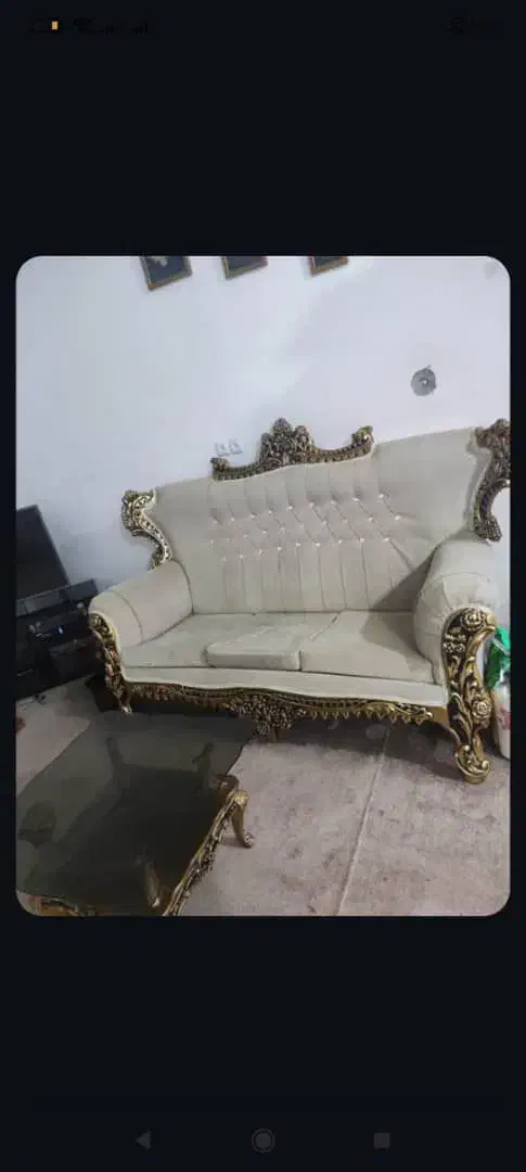 مبل 7نفره سلطنتی|مبلمان خانگی و میز عسلی|برازجان, |دیوار