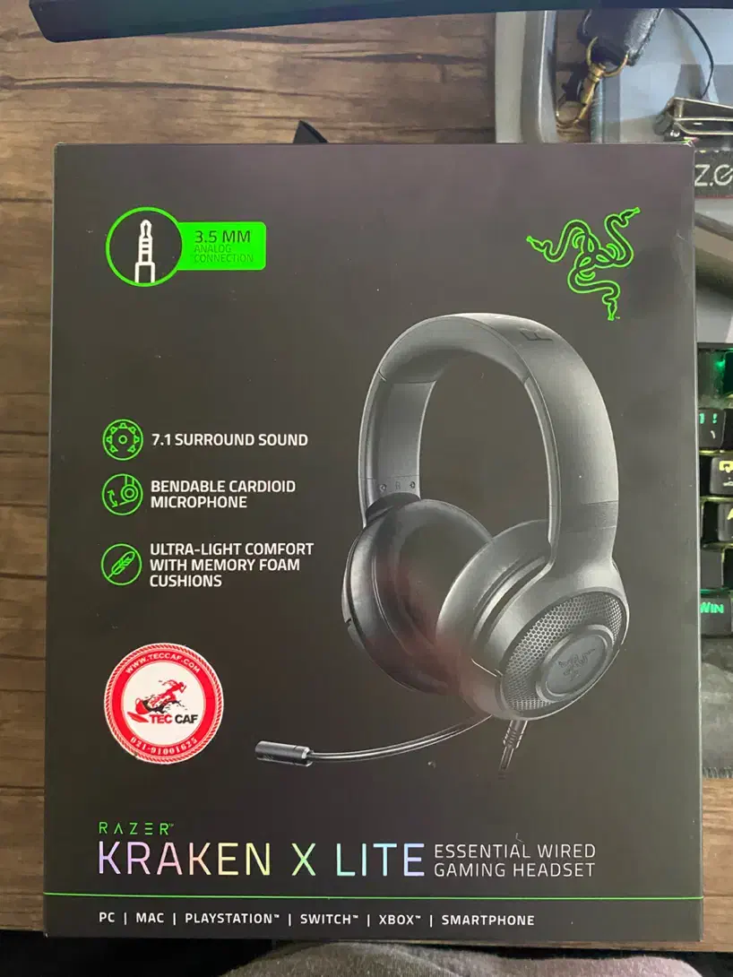 هدست گیمینگ Razer Kraken X Lite|قطعات و لوازم جانبی رایانه|تهران, شاهین|دیوار