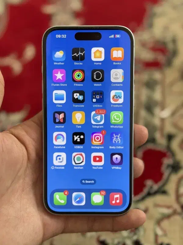 آیفون ۱۵ بسیار تمیز و سالم|موبایل|همدان, |دیوار