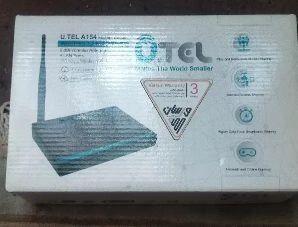 مودم utel تک آنتن|مودم و تجهیزات شبکه|فردیس, فردیس|دیوار