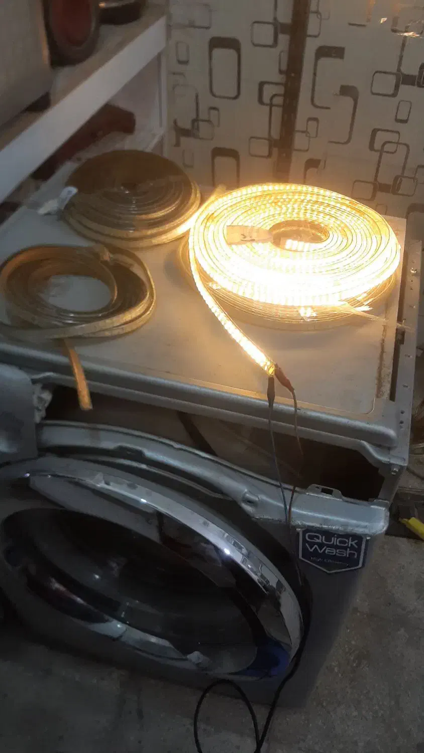 ریسه افتابی و مهتابی|ریسه و چراغ تزئینی|اهواز, زرگان|دیوار