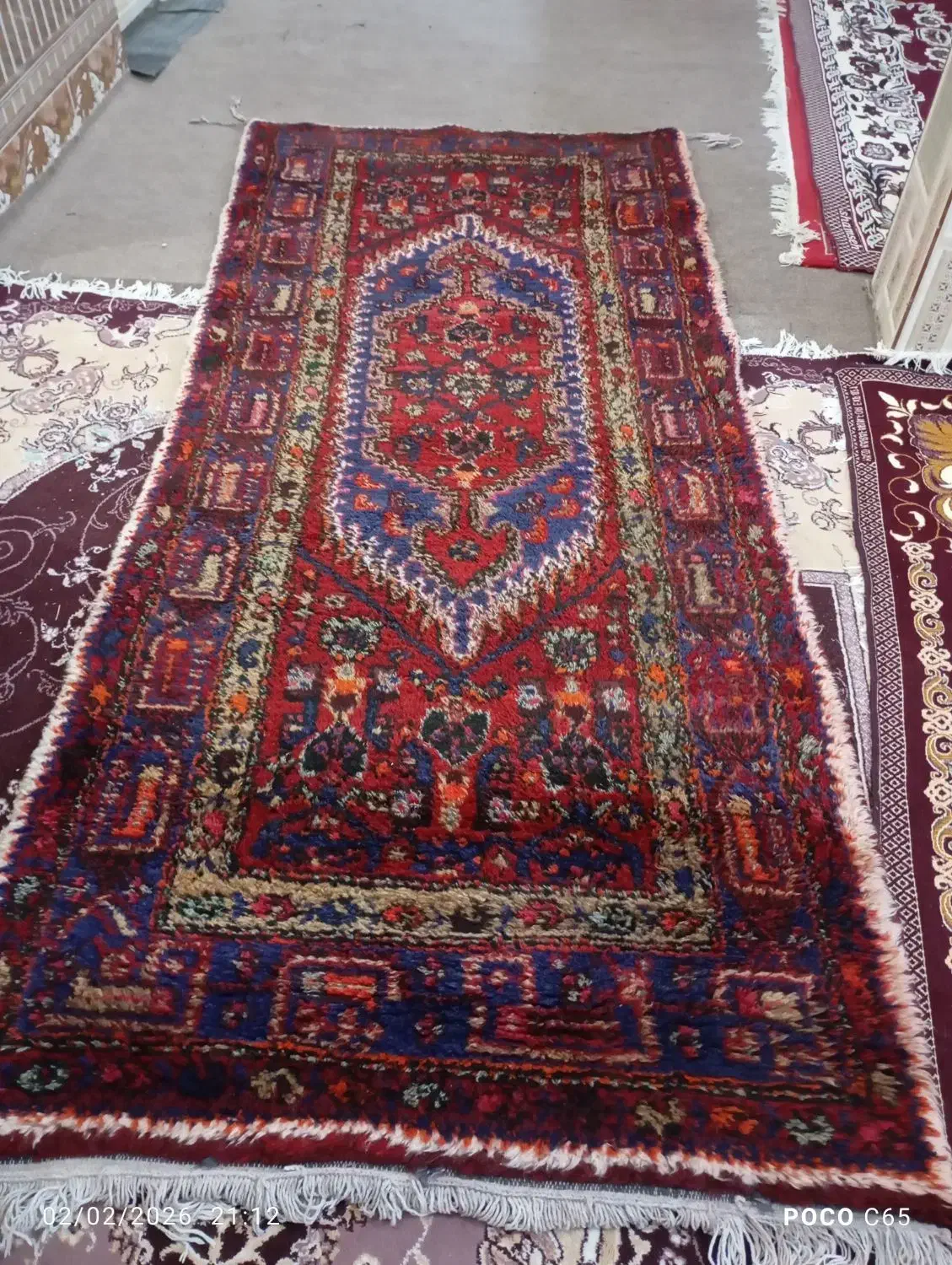 فرش قدیمی|فرش|سجاس رود, |دیوار