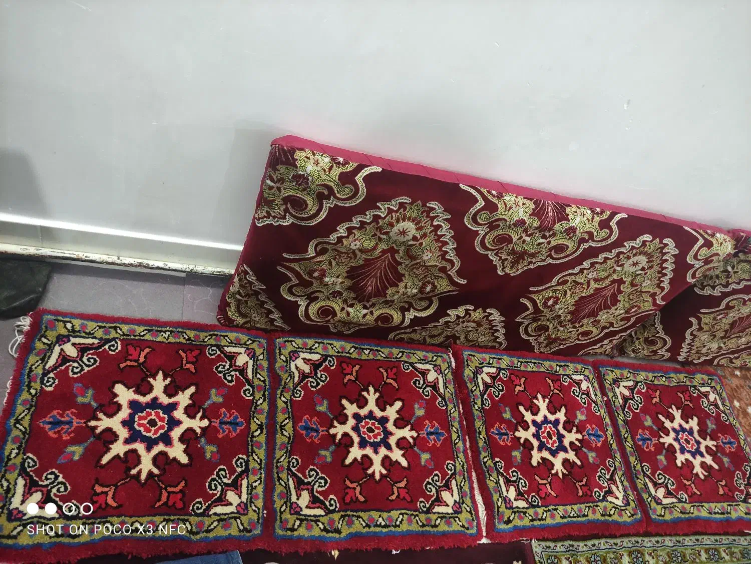 فرش صندل ماشین|فرش|هریس, |دیوار