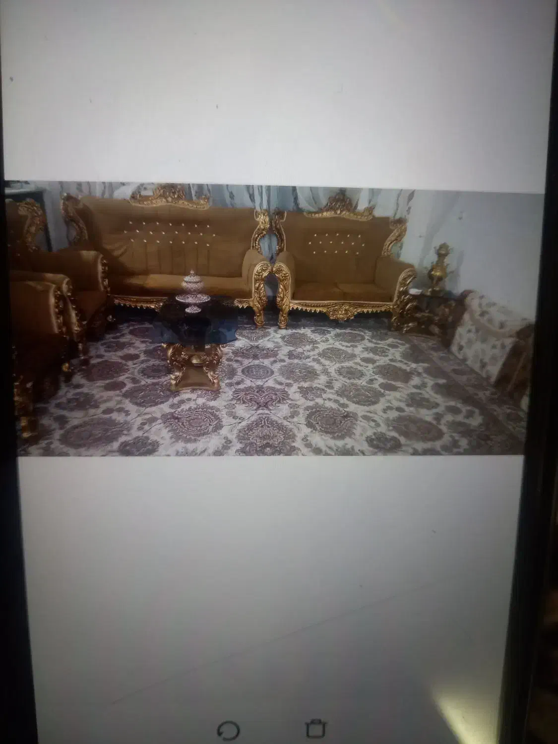 یک دست مبل ۹نفره تمام چوب|مبلمان خانگی و میز عسلی|ری, علایین|دیوار