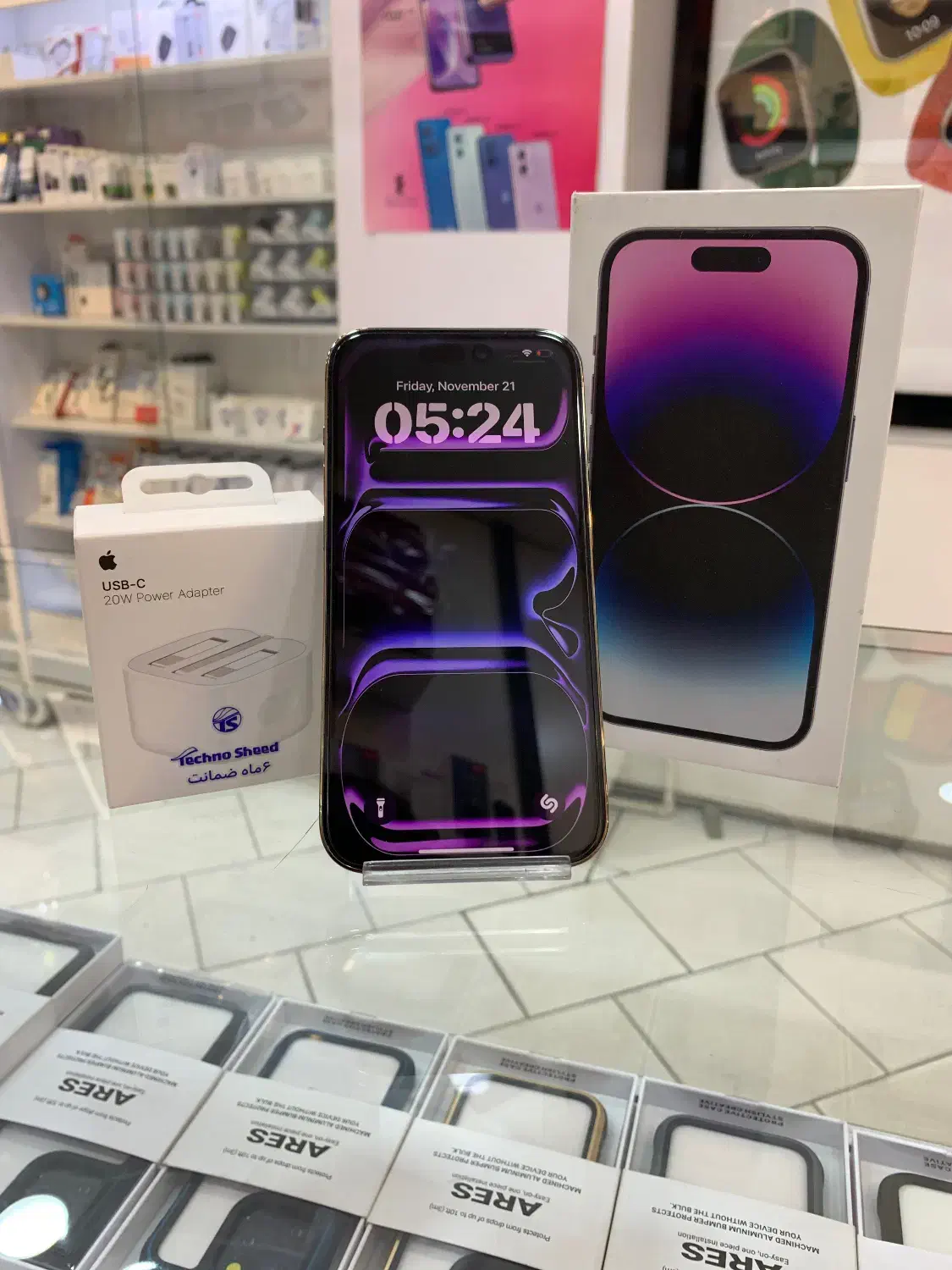 ایفون ۱۴پرو در حد نو واقعی|موبایل|کرج, گوهردشت|دیوار