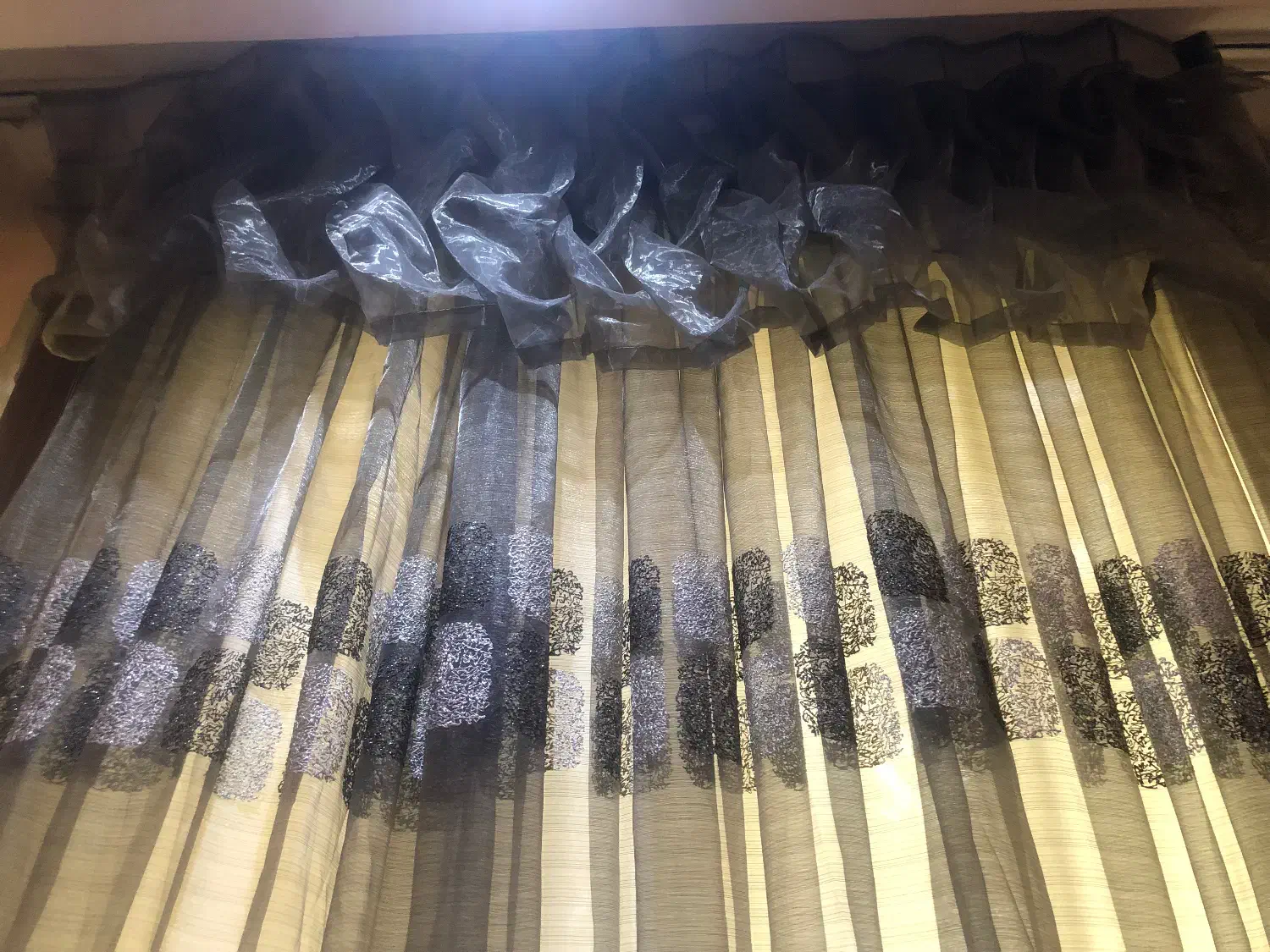 پرده|پرده، رانر، رومیزی|تهران, درب دوم|دیوار