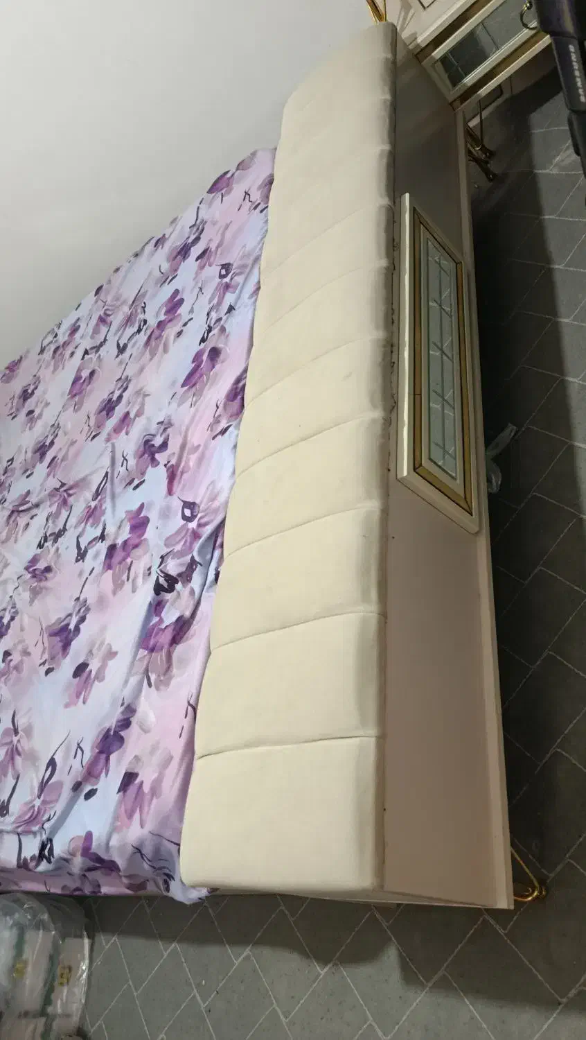 تخت خواب دونفره نو نو|تخت و سرویس خواب|کوهدشت, |دیوار