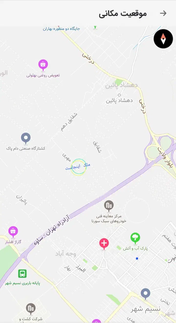 باغ چهاردیواری ۱۵۰۰متر دربهترین لوکیشن دهشادشهریار|فروش دفتر صنعتی، کشاورزی، تجاری|تهران, تهرانسر مرکزی|دیوار