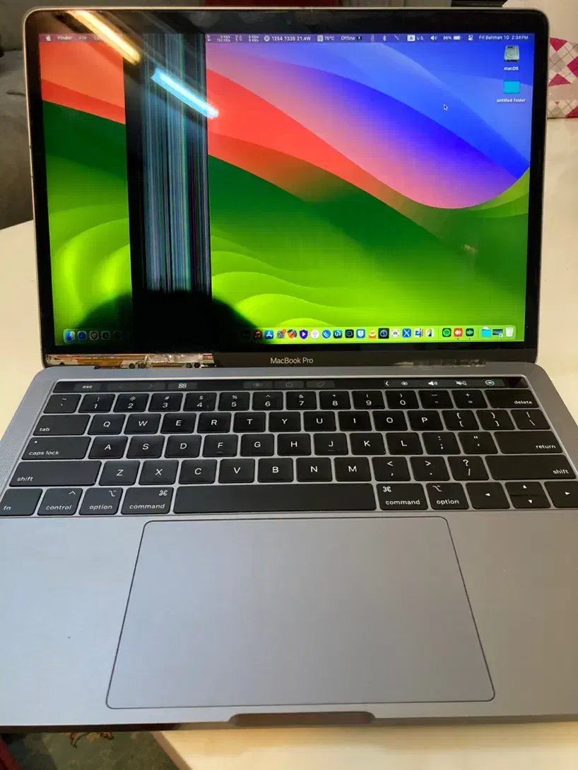 MacBook Pro 2019 Touch Bar|رایانه همراه|شیراز, اصلاحنژاد|دیوار