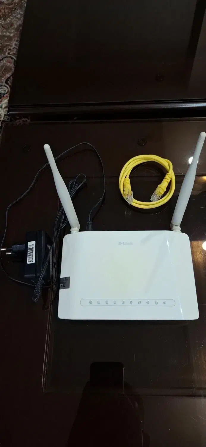 مودم دی لینک دو آنتن|مودم و تجهیزات شبکه|اراک, |دیوار