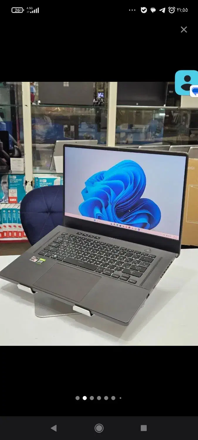 لپ تاپ rog Zephyrus g15|رایانه همراه|قم, شهید رجایی|دیوار