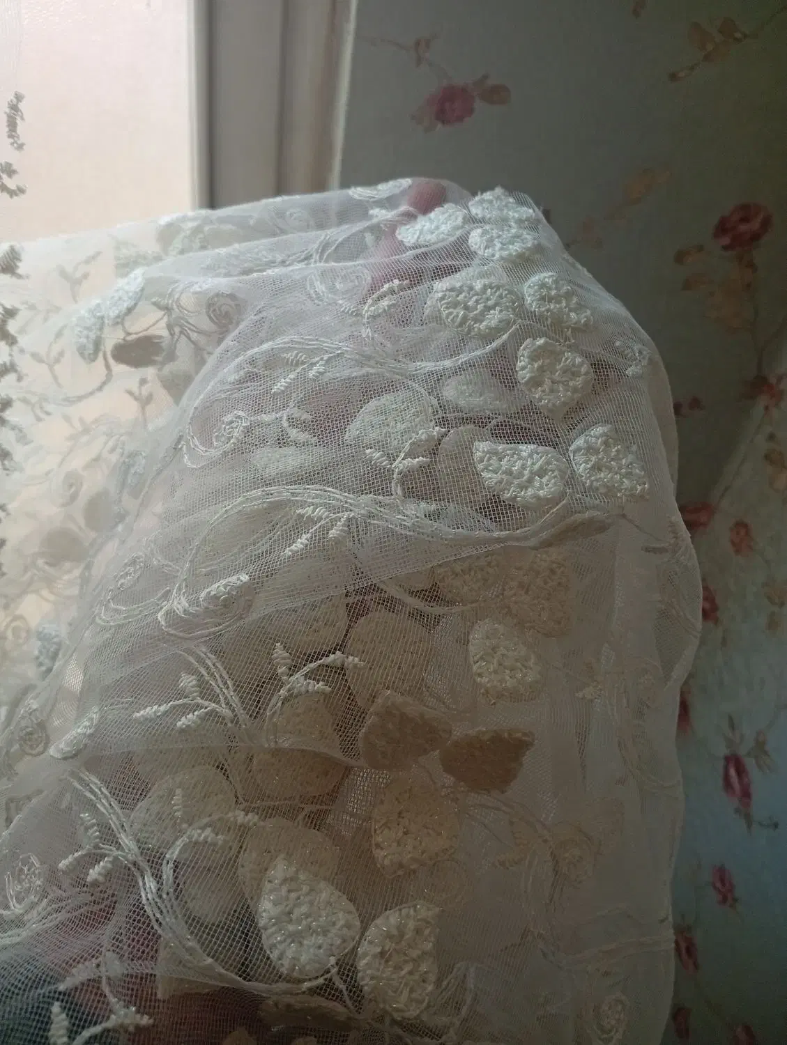 دو عدد پرده سالم و تمیز،|پرده، رانر، رومیزی|تبریز, |دیوار