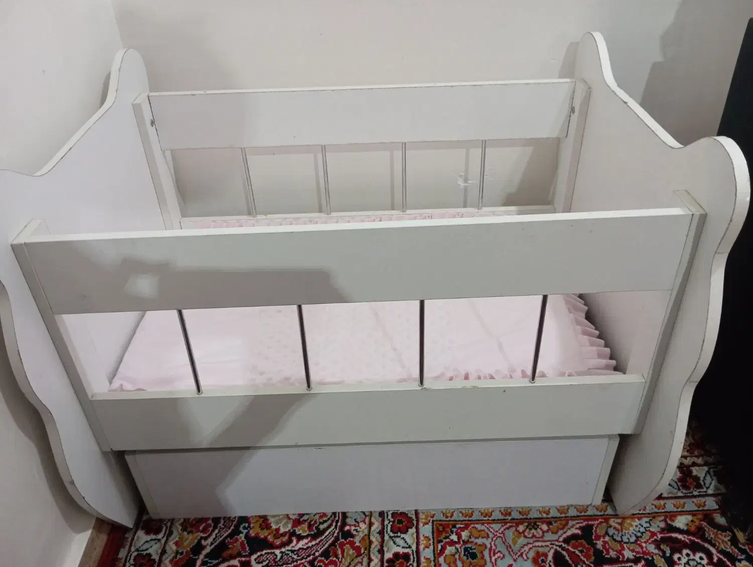 تخت خواب کودک ازبدوتولدتادوسالگی کامل سالم|تخت و صندلی بچه|دزفول, |دیوار