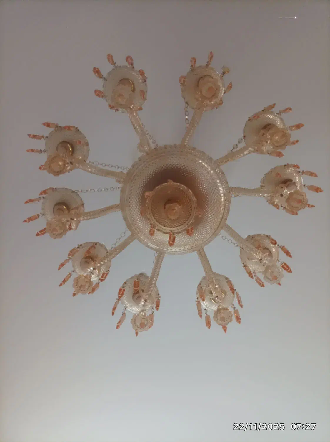 لوستر باکارات|لوستر و چراغ آویز|همدان, |دیوار