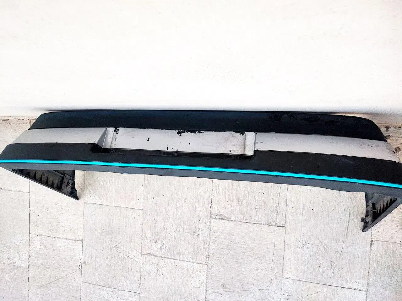 سپر عقب ۴۰۵ نقره ای شرکتی کارخانه|قطعات یدکی و لوازم جانبی|یزد, |دیوار