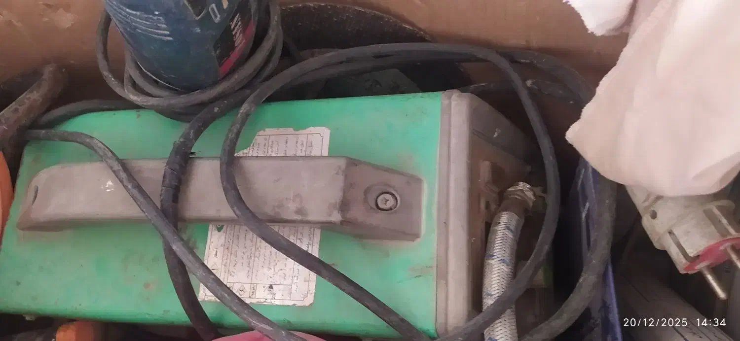 چکش تخریب دستگاه جوش پروفیل بر کارواش پیستوله و|ابزارآلات|برازجان, |دیوار