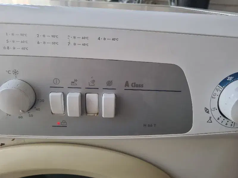 لباسشویی تمام اتوماتیک هوور،بایکسال ضمانت|ماشین لباسشویی و خشککن لباس|قم, نخودی|دیوار